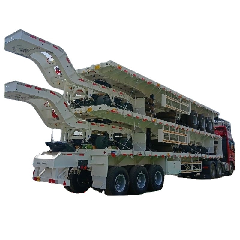 轴线半挂车 特种车 出口狼狈半挂车 大件运输半挂车