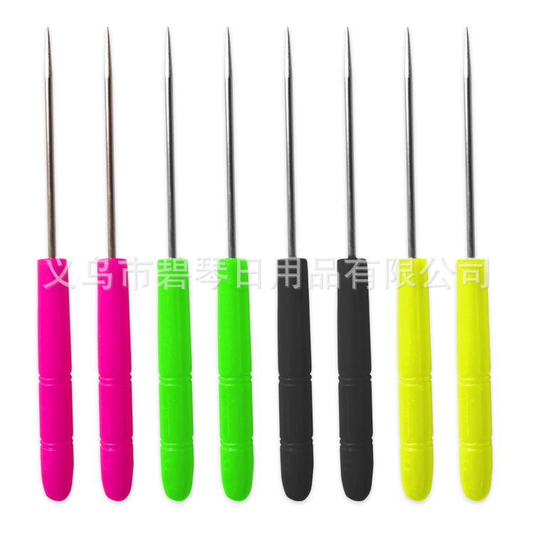 No. 12 Awl Color Plastic Awl DIY Sewing Plastic Awl Crochet Hook Upper Shoes Plastic Awl