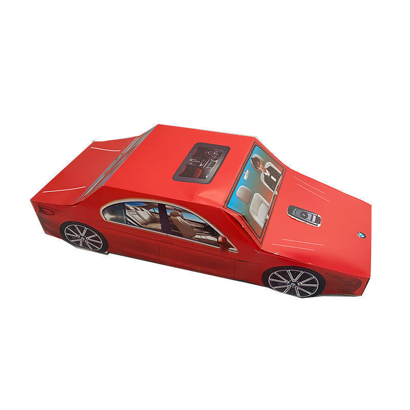 殡葬纸扎汽车纸扎纸活祭祀五七周年清明上坟用品豪华红色轿车