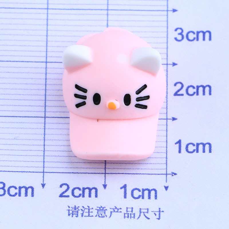 Cartoon Cute New Small Hat New Children's Fun Cream Glue DIY Homemade Phone Case Fruit Clip Head Rope Refridgerator Magnets