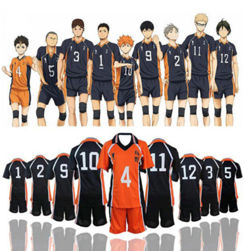 排球少年球服动漫服装排球服cosplay球衣乌野高校排球队服现货