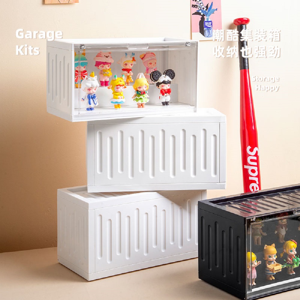 Cleanone Blind Box Hand-Made Storage Box Bubble Matt Container Doll Toy Doll Model Display Rack Wall