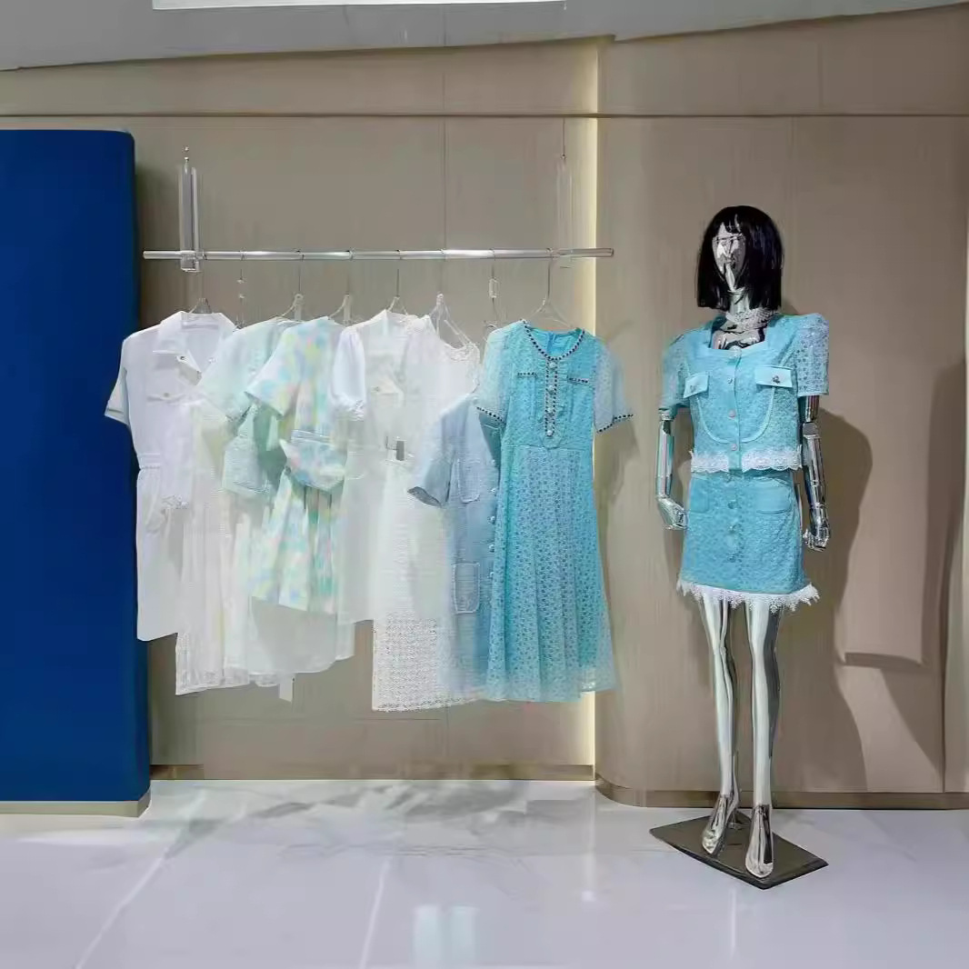 艾娃三标齐全夏装连衣裙品牌折扣女装尾货实体直播女装货源批发