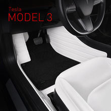 特斯拉model3专用脚垫model s全包围model x五座座丝圈汽车脚垫