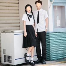 毕业季班服学院初高中会朗诵大合唱合照套装夏季英伦校服