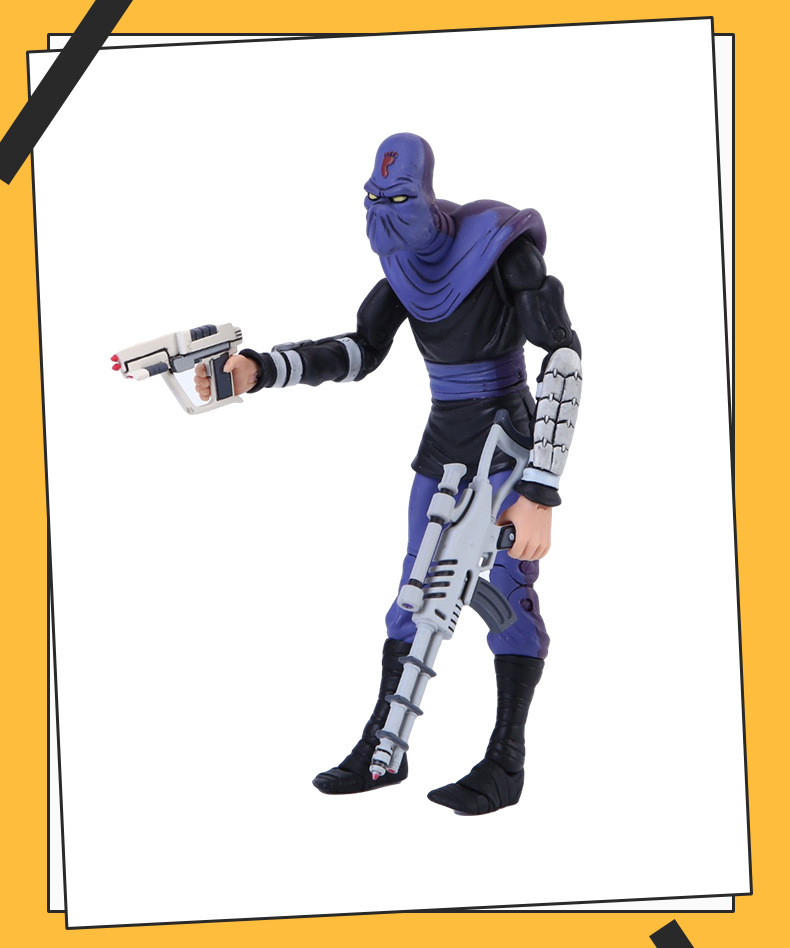 neca 散装 忍者神龟 大脚兵可动手办 关节可动 人偶玩具手办模型