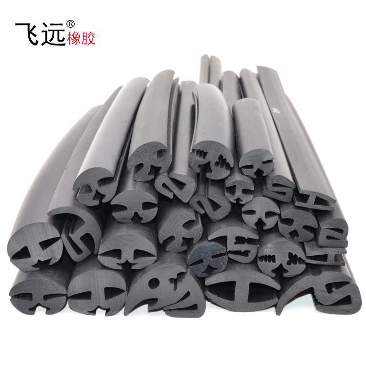 厂家三口挡风玻璃橡胶密封条 h型玻璃卡皮条 可视窗玻璃胶条定做