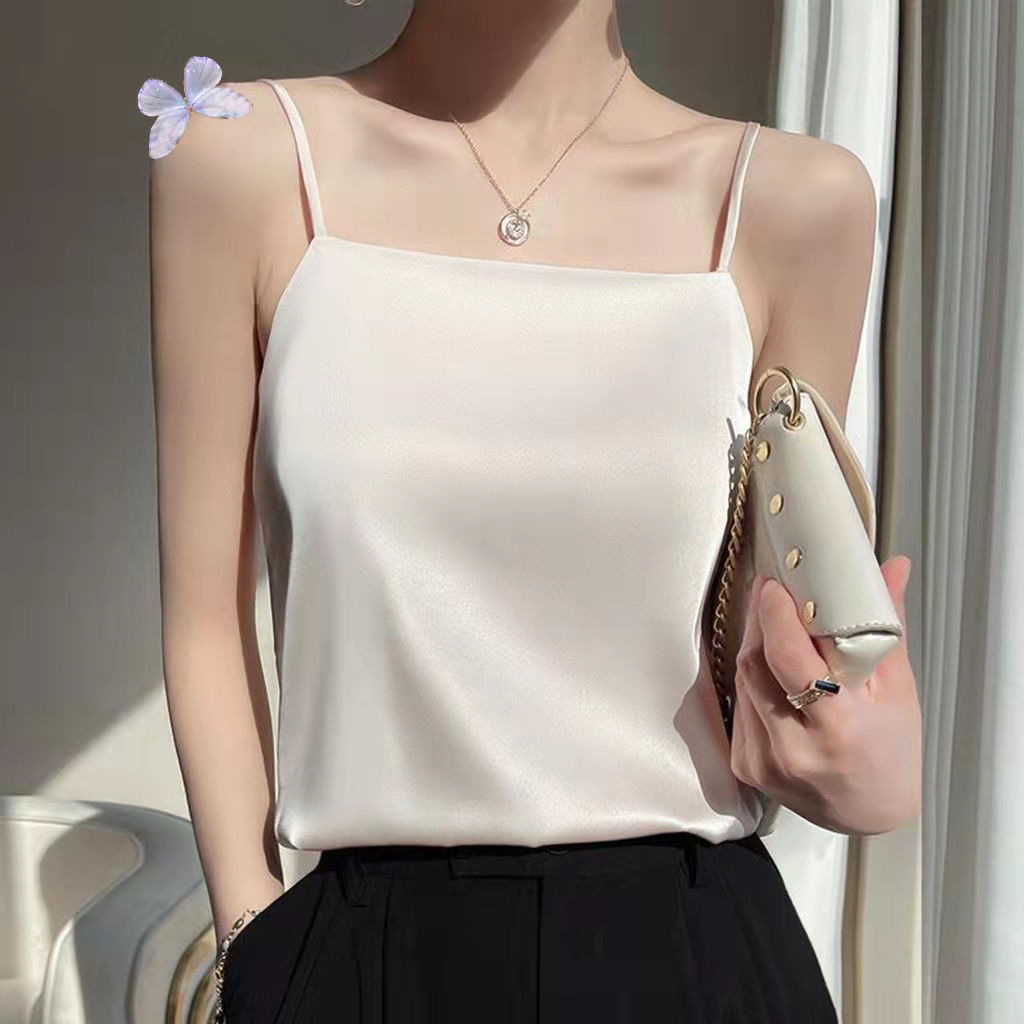 小吊带打底背心平