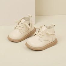 小童韩版短靴婴儿童鞋男童学步鞋子春秋新款宝宝单鞋百搭女童皮靴
