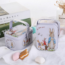 大白兔糖果盒结婚喜糖盒子批发手提式马口铁盒婚庆包装盒创意礼盒