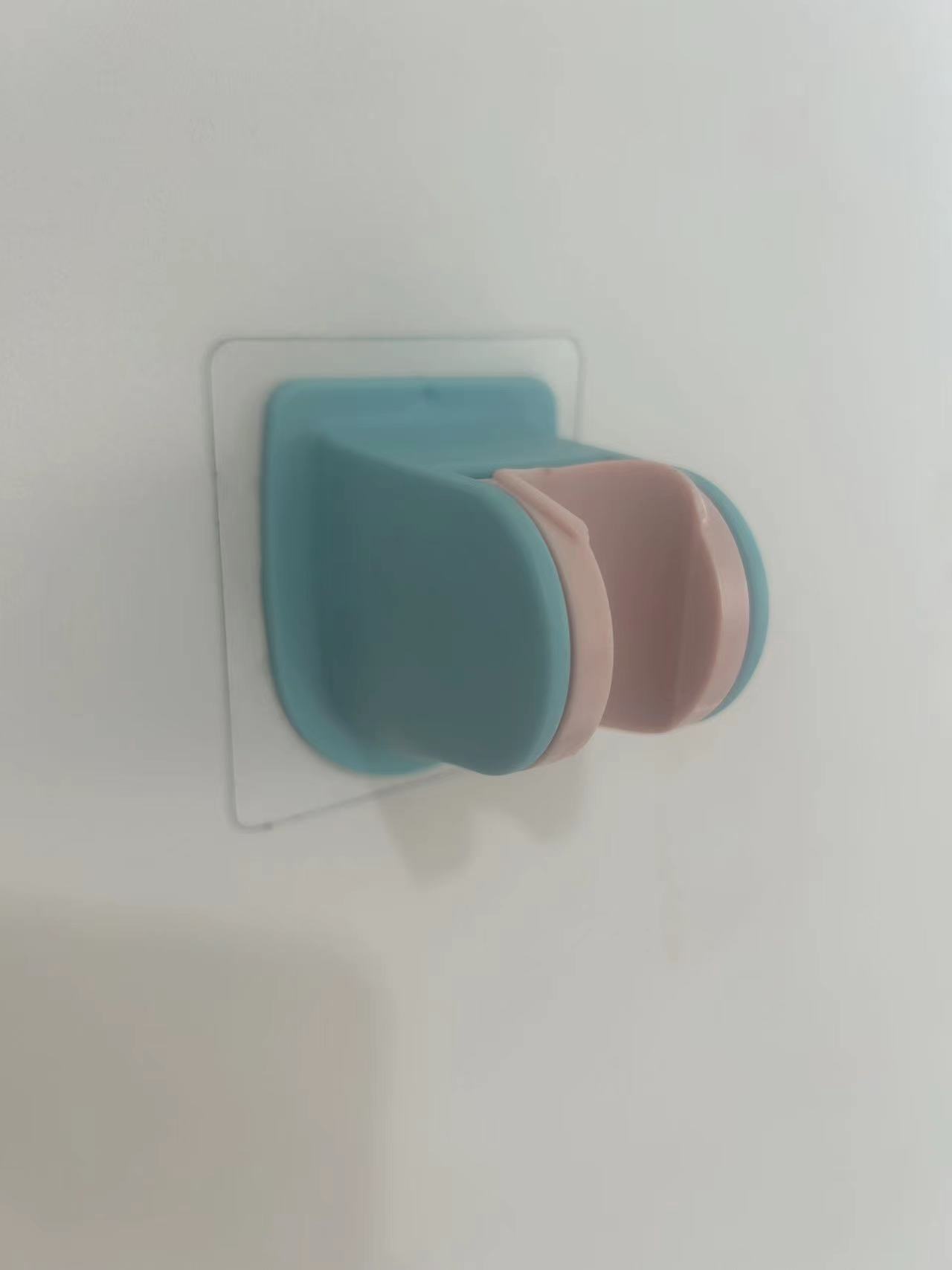 Punch-Free Shower Bracket Fixed Seat Universal Adjustable Lotus Seedpod Sticky Hook Bathroom Toilet Nozzle Universal Base