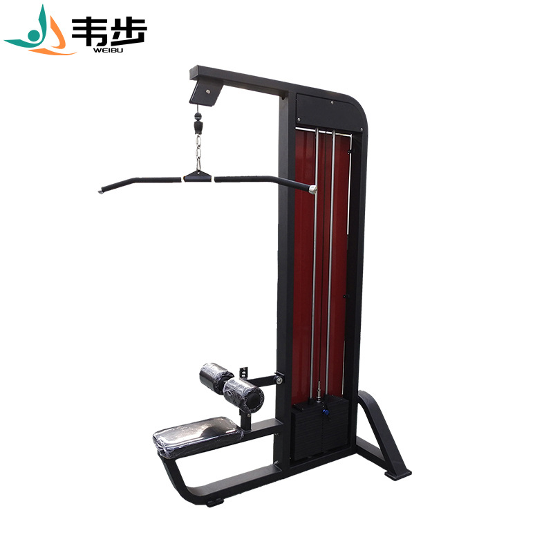 韦步ls608商用悍马配重系列坐式高位下拉背肌训练健身房力量器械