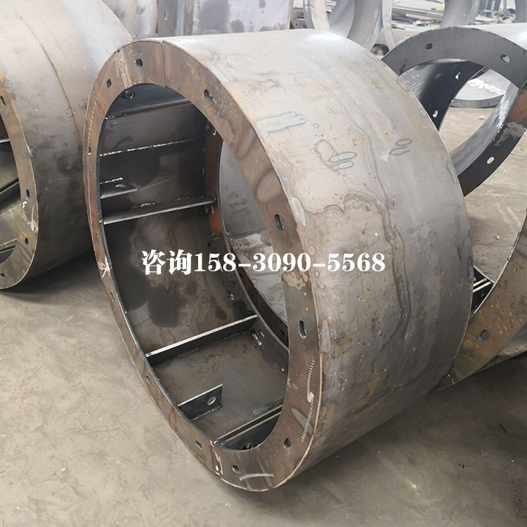 批发检查井模具混凝土方形观察井模具预制水泥圆形电力井筒井圈钢