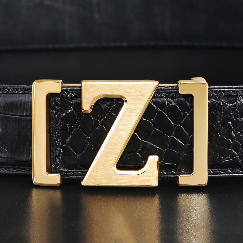 z字皮带正品男士