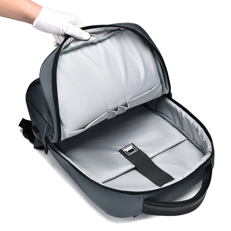 2024 Cross-Border Business Backpack Computer Backpack Fashion Trendy Men's Commuter Briefcase Gift Logo