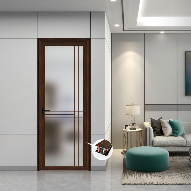 0成交0平方米厂家定制极窄平开门卫生间玻璃门洗手间门厕所门浴室隔断