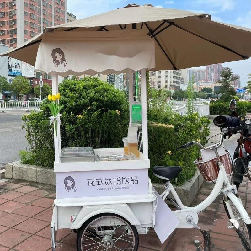 三轮车摆摊新款中老年脚踏老人轻便小型三轮自行车脚蹬载货人力车