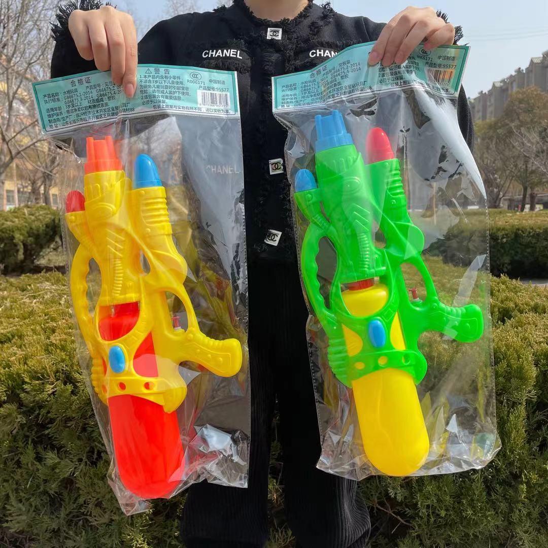 批发儿童水枪玩具大容量按压式滋水枪男孩女孩沙滩戏水玩具摆摊