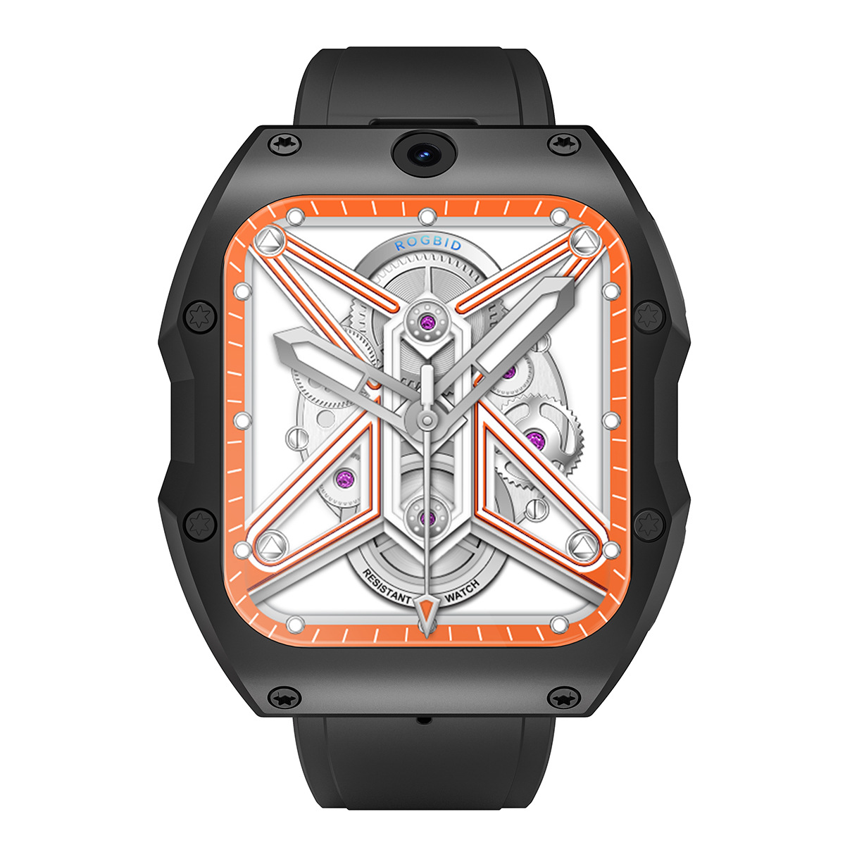 跨境rogbid z30 model x 2 16g/4 128g 1050mah nf c智能手表