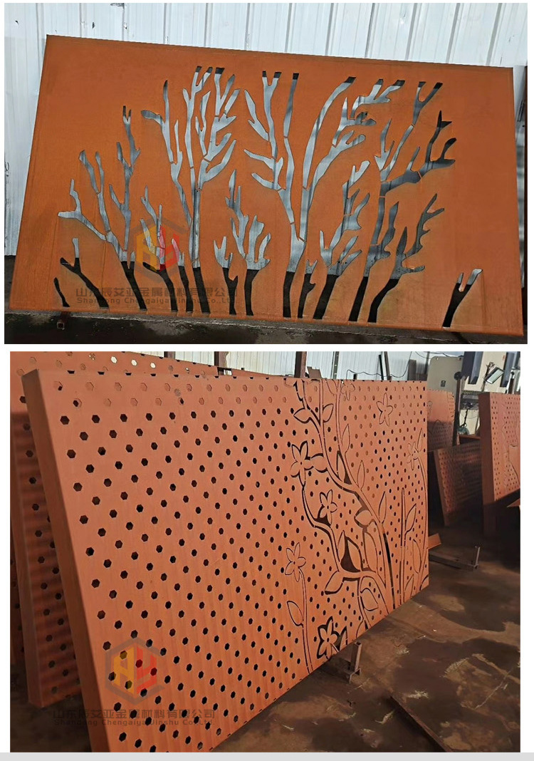 加工定制 耐候钢板 q295gnh 红锈耐候板 景观耐候板 耐候钢加工