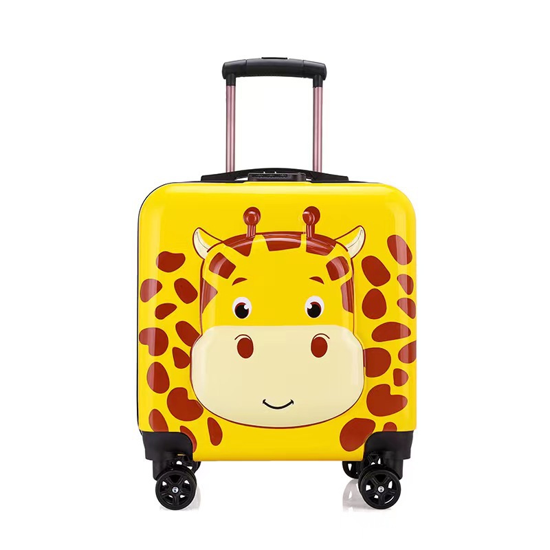 Children's Trolley Case Factory Wholesale 18-Inch Cute Cartoon Luggage Small Animal Student Suitcase Printable Logo