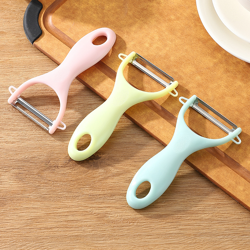 Stainless Steel Peeler Household Planer Apple Potato Peeler Kitchen Gadget Peeler Artifact Melon Planer Knife