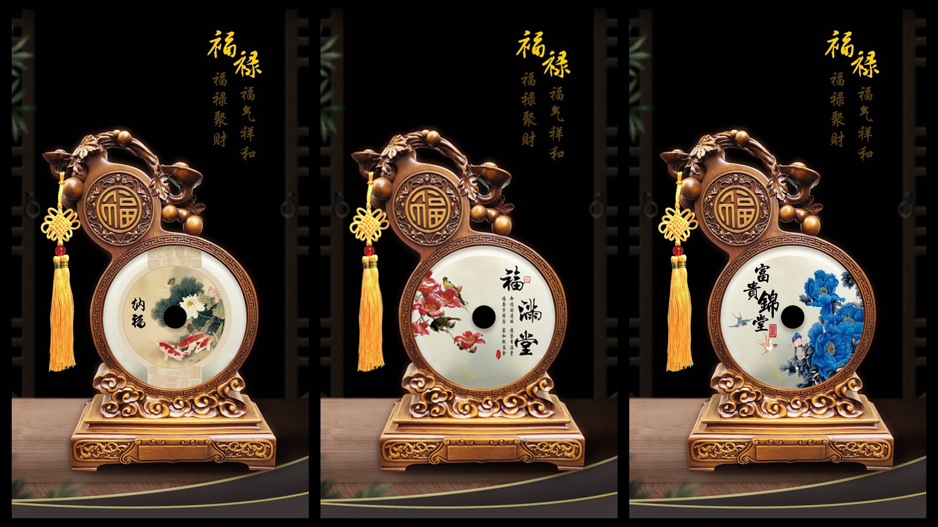 天然阿富汗玉石平安扣摆件家用客厅办公室装饰品礼品直播货源批发