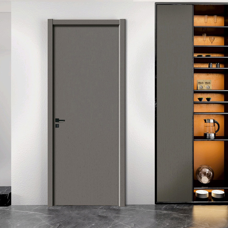 定制定做室内门卧室房间门复合实木门简约现代免漆平开门木门套装
