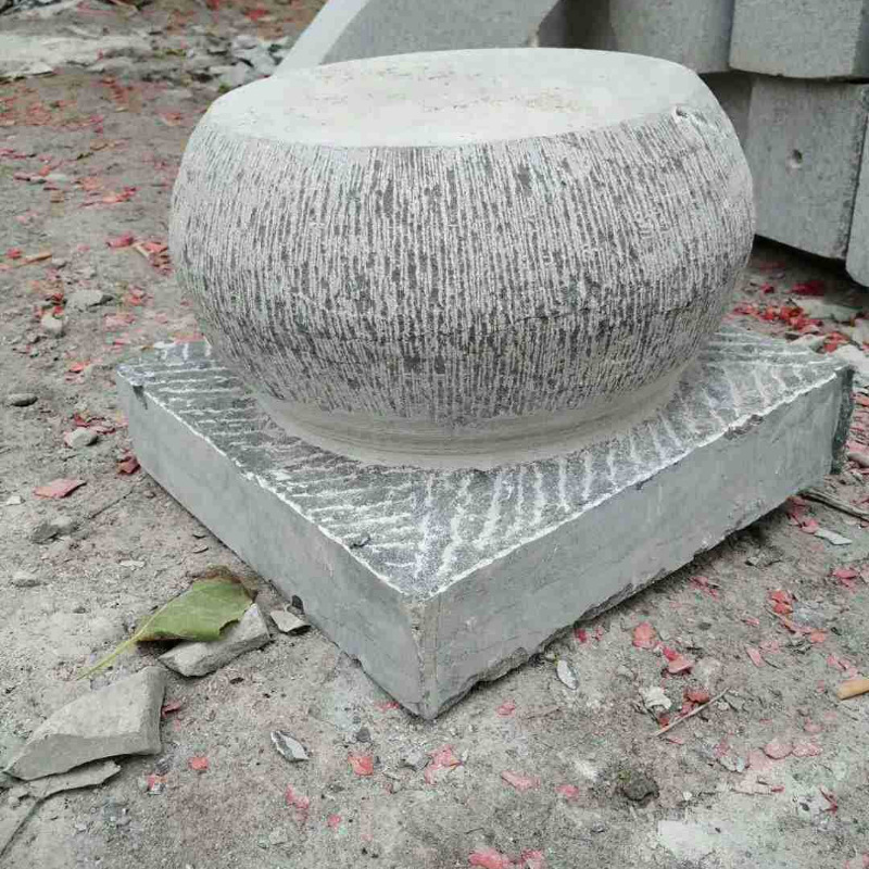 石雕青石仿古柱础石柱墩石柱基石空心柱墩石石鼓古建筑庙宇