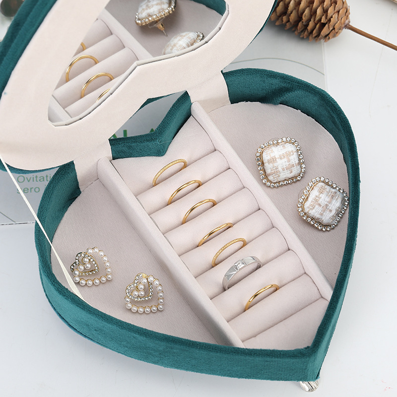 Cross-Border High-End Jewelry Ornament Storage Box Netherlands Velvet Sofa Jewelry Box Light Luxury Decoration Jewelry Box Ring Box