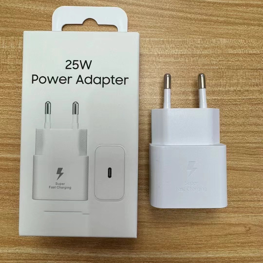 适用于三星25w充电器s21/s22/s20 新款type-c口快充头pd45w批发