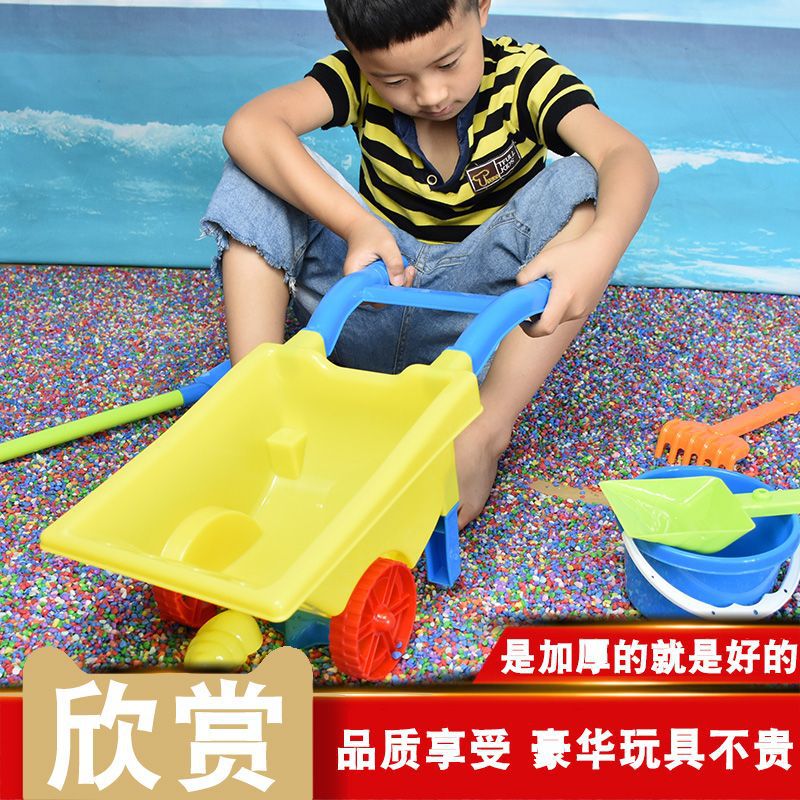 挖沙玩沙子沙滩玩具套装铲子和桶工具男孩户外沙漏玩具批发小孩子挖沙