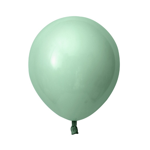 新款ins马卡龙复古绿气球套餐生日 夏日派对装饰橄榄绿气球链套装