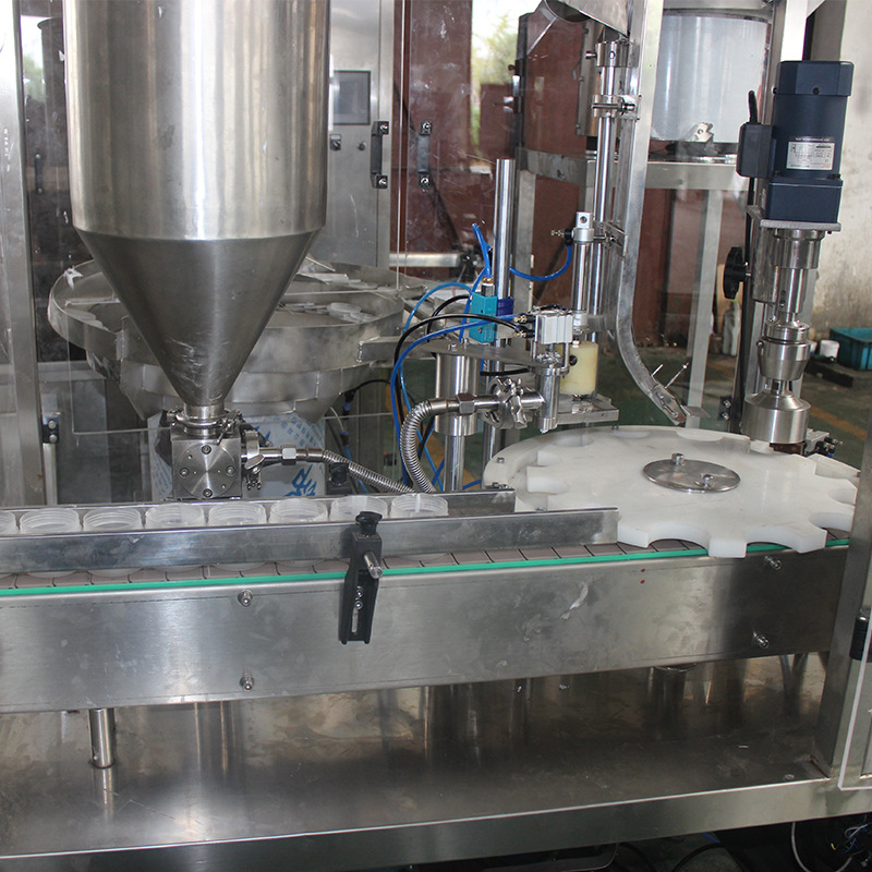 洗洁精洗手液油污净灌装机化妆品罐装机全自动膏体蜂蜜灌装机