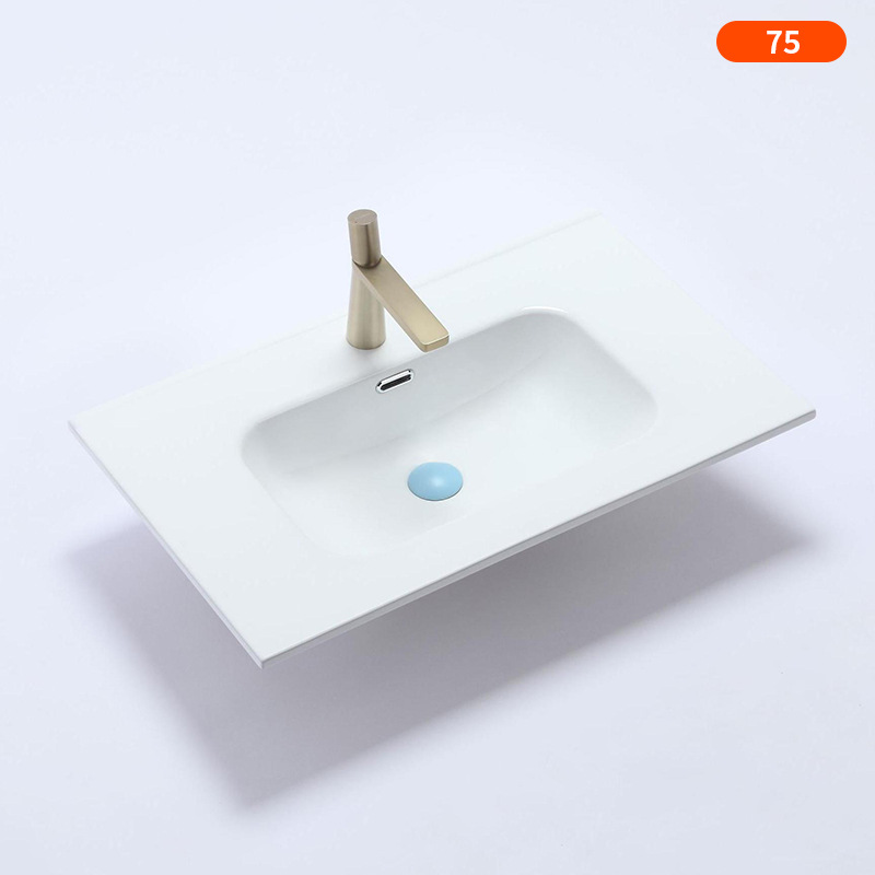 Bathroom Cabinet Ceramic Basin Whole Washbin Table Basin Wash Face Single Basin Hotel Washstand Home Balcony Wash Basin Wholesale