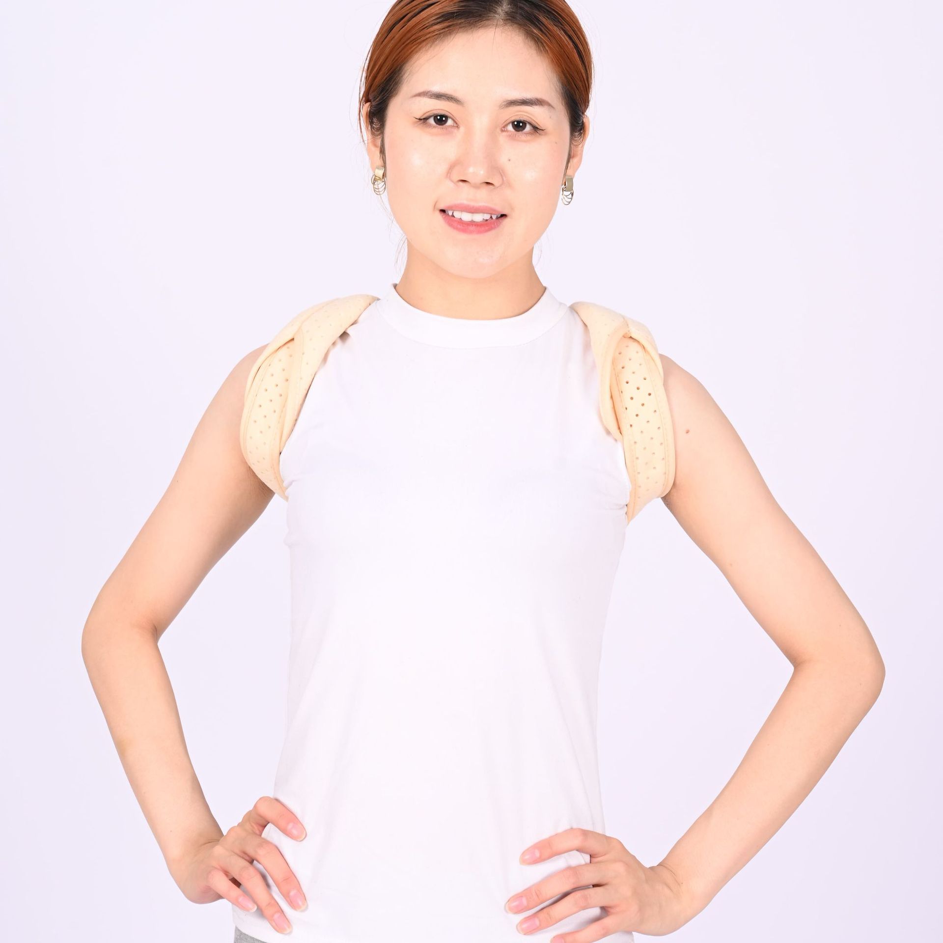 锁骨固定带儿童骨折带宝宝锁骨带婴儿绑带成人锁骨八8字形绷带