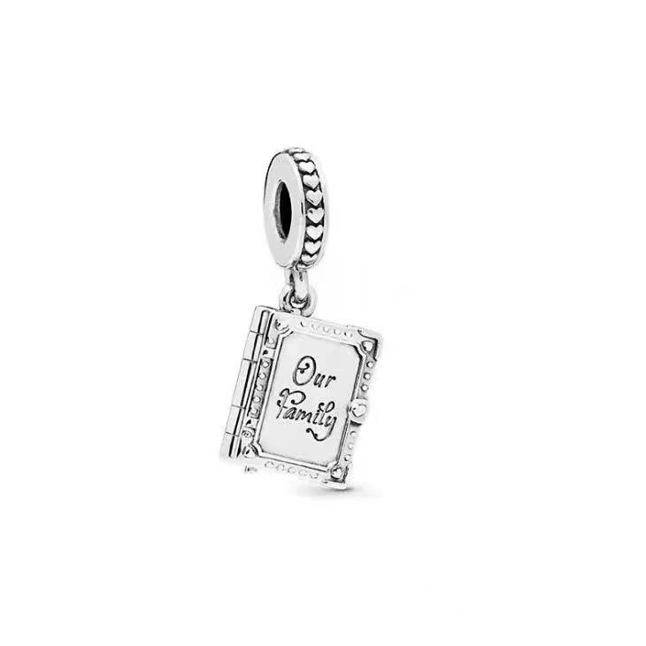 Panjia Heart-Shaped Angel Wing Bracelet Cross Pendant Nipple Bear Scattered Beads White Glass Cat Eye Bead Bracelet