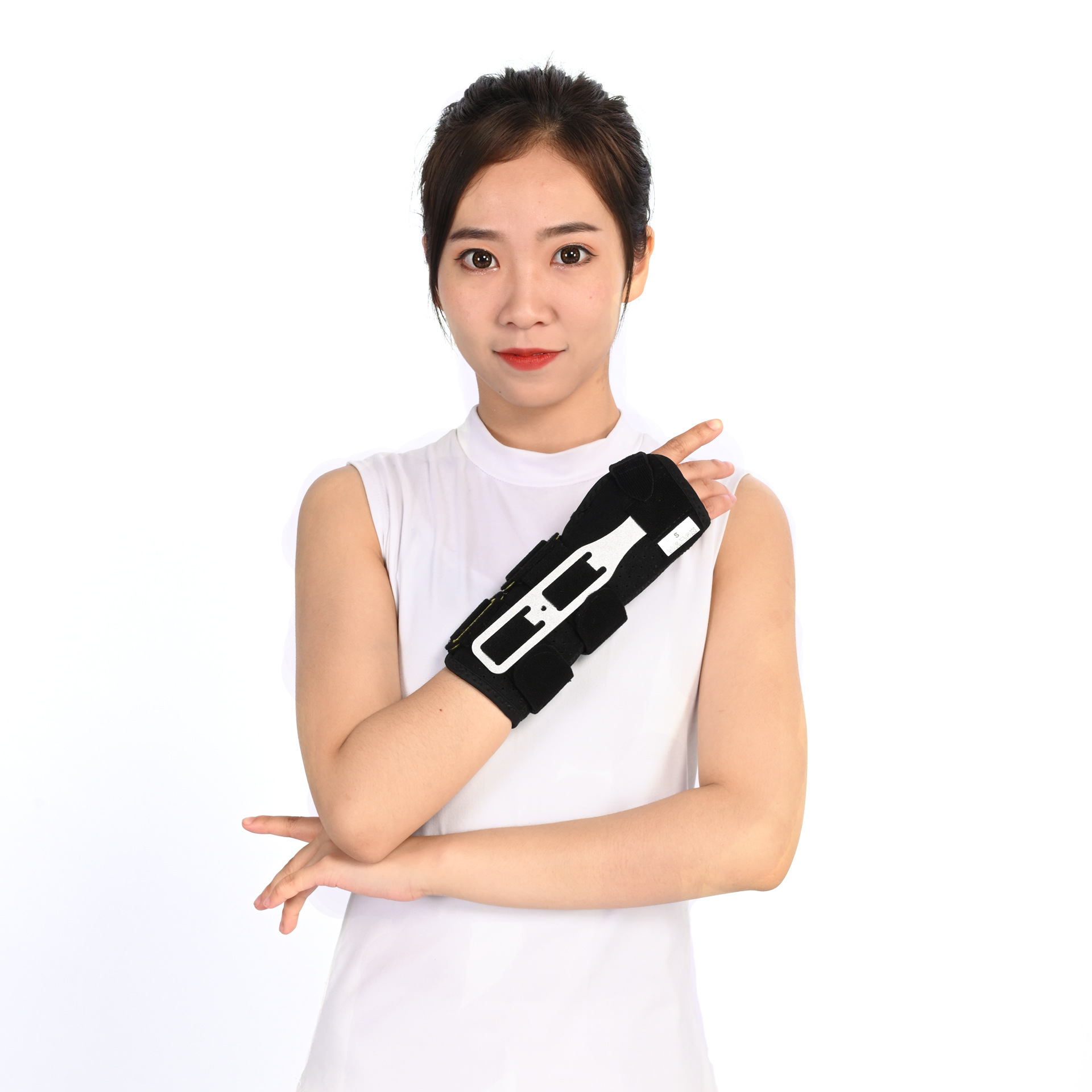 手腕骨折固定护具桡骨腕关节扭伤支具腕管综合症医用护腕夹板