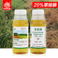 中保200克/升草铵膦 草铵磷 果园荒地牛筋草小飞蓬杂草除草剂1kg