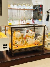 日式招财猫开业礼品高档摆件店铺前台陶瓷发财猫生意兴隆生日礼在
