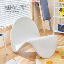 北欧轻奢休闲躺椅家用客厅设计师创意舌头椅子创意单椅网红沙发椅