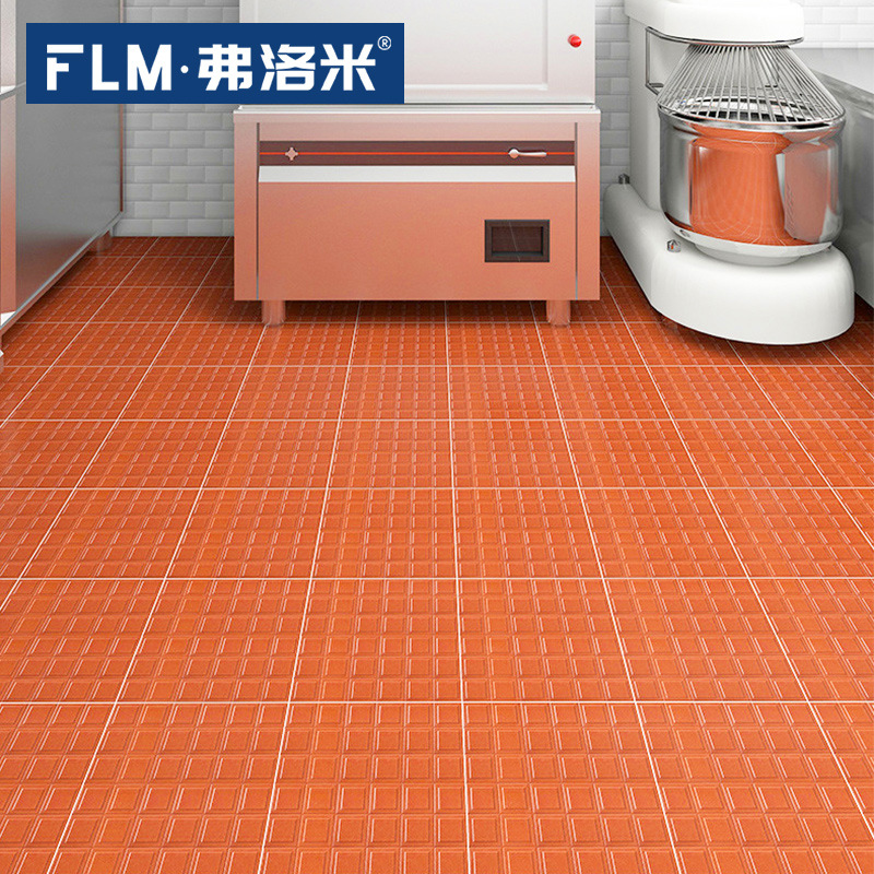弗洛米 红缸砖瓷砖300x300户外游泳池厨房卫生间防滑地砖地板砖