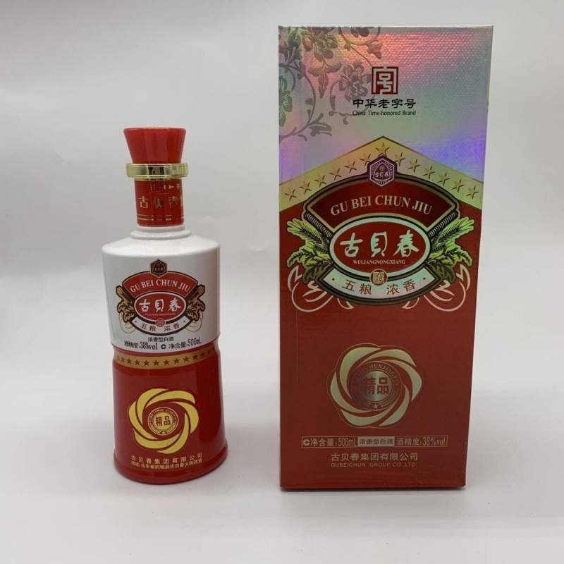 山东古贝春精品42度浓香型白酒500毫升x6瓶整箱价格保证-阿里巴巴