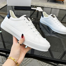夏天白色板鞋运动男大牌韩版奢侈品潮设计感小众厚底休闲商务白鞋