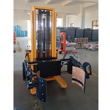 电动油桶夹抱翻转倒料车搬运车仓库堆高车油桶铁桶塑料桶提升机