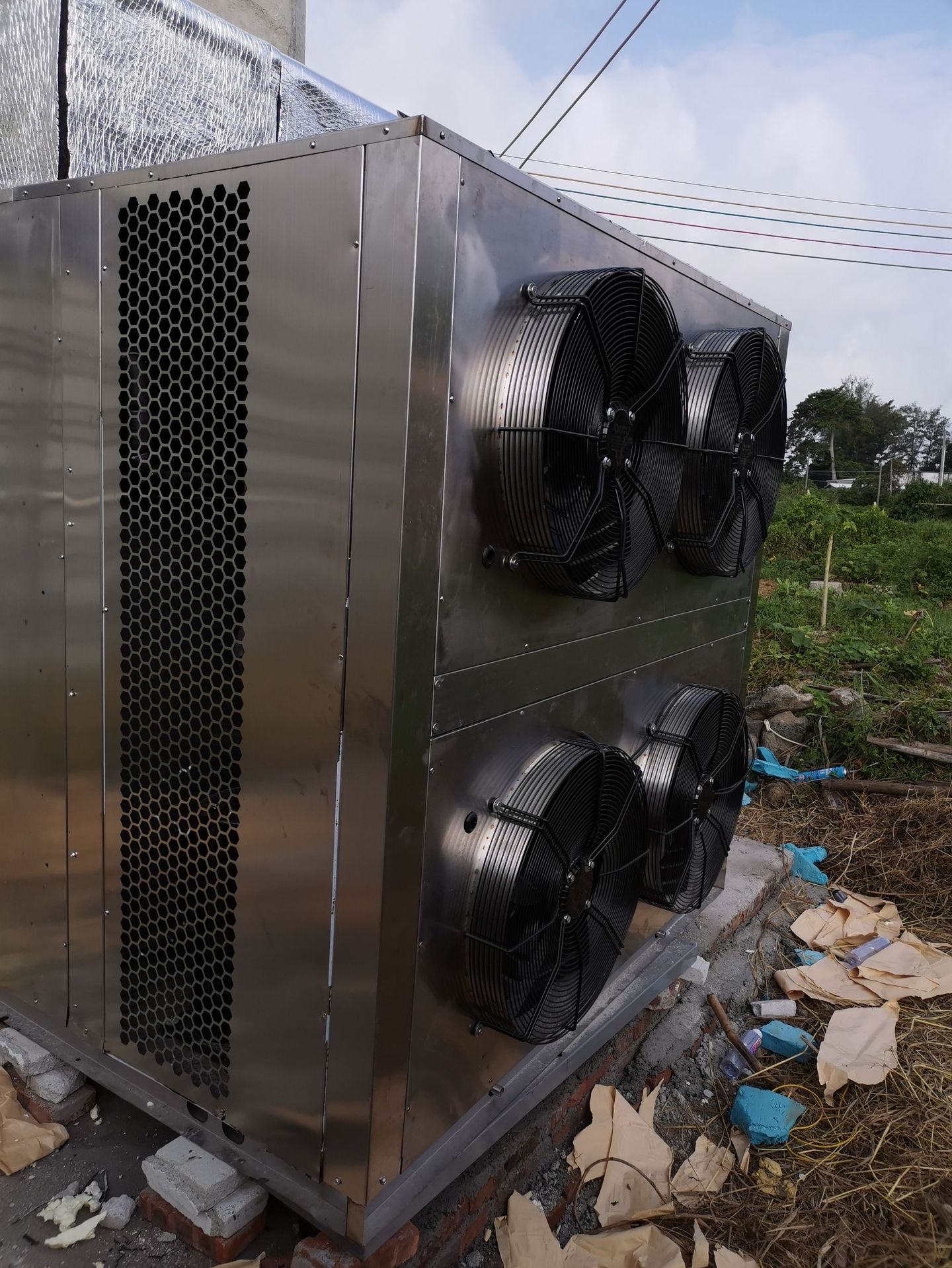 全自动大型空气能海鲜烘干机金鲳鱼烘干机小型整体式海鲜烘干机