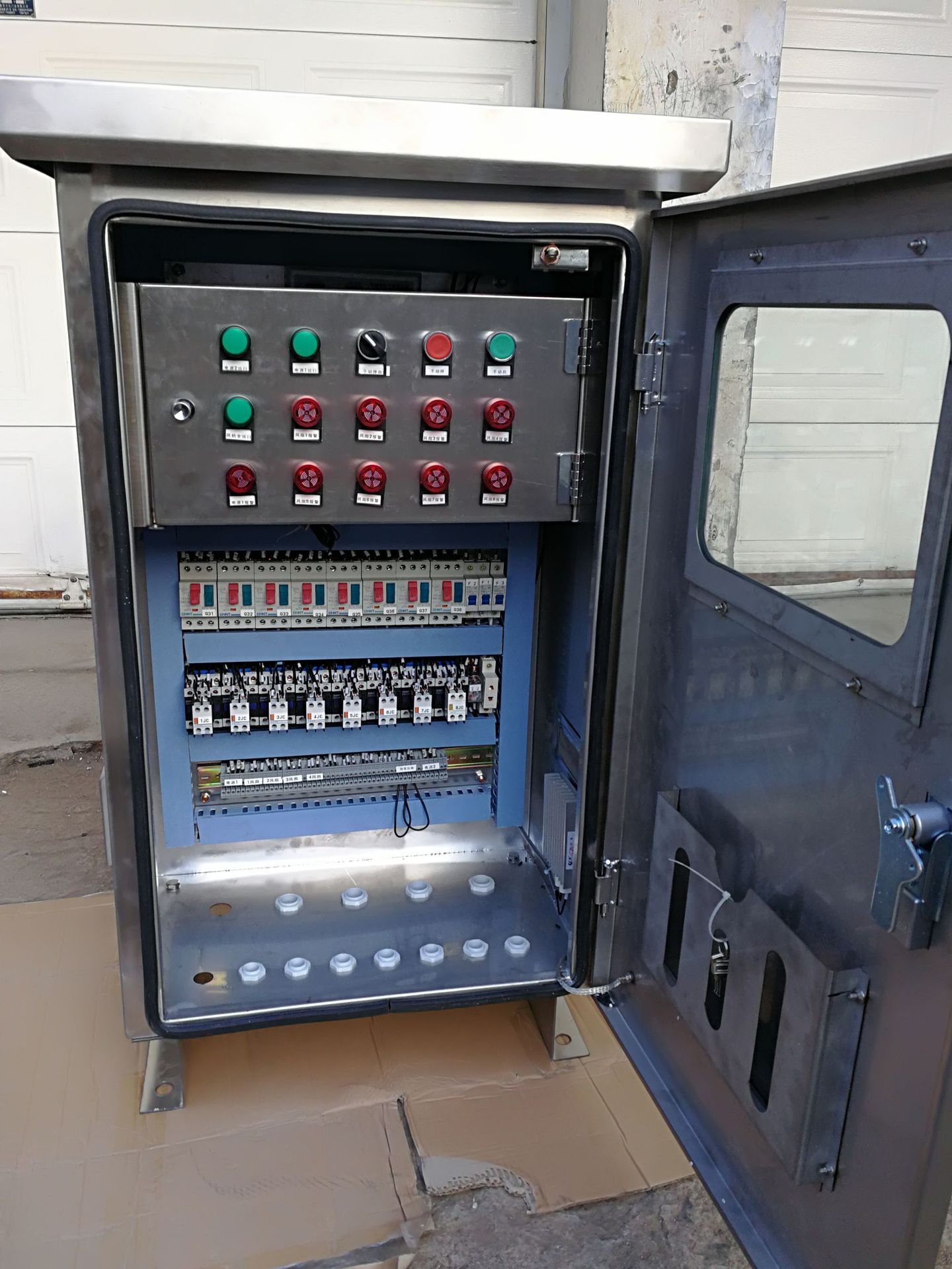 szk3-1/6变压器散热风冷控制柜,变压器风扇控制箱