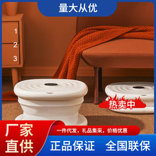 美的足浴盆泡脚桶可折叠足浴盆家用全自动电动按摩加热MK-AY0101
