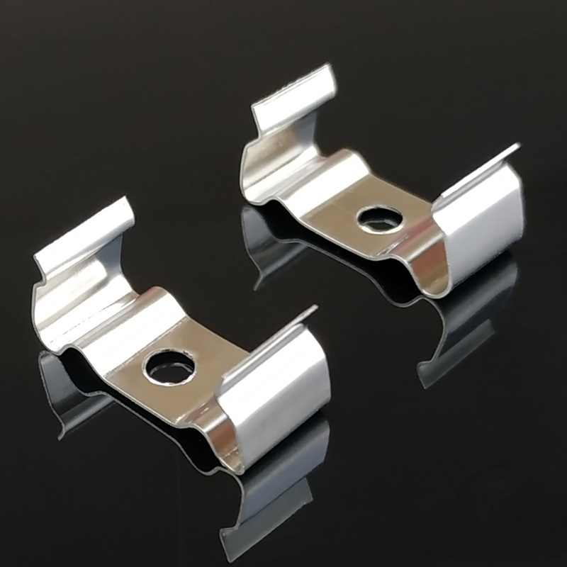 t4一体化日光灯管支架挂板 led灯带固定卡子 硬灯条固定卡扣