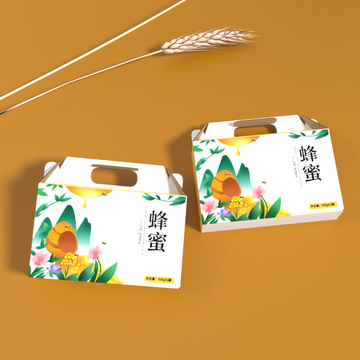 蜂蜜包装盒礼盒整套礼品盒蘸酱麻糍包装盒曲奇包装空盒土特产纸箱